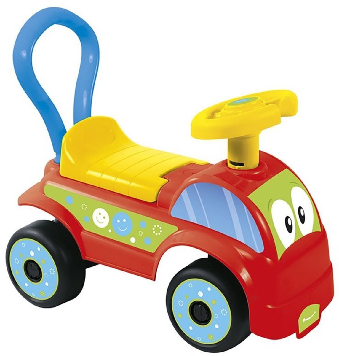     37x21x47 cm Geel/Blauw/Rood