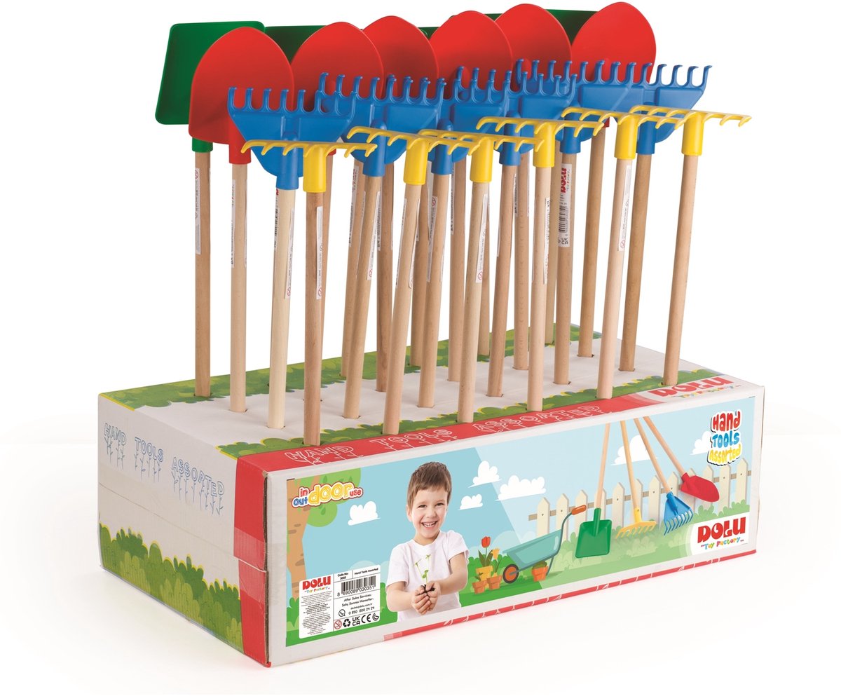 Dolu Tuingereedschap Blad hark + Hark + Tuinschep + Zandschep
