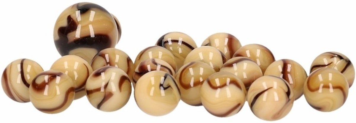 Glazen knikkers 63x Triceratops - buitenspeelgoed - knikkeren