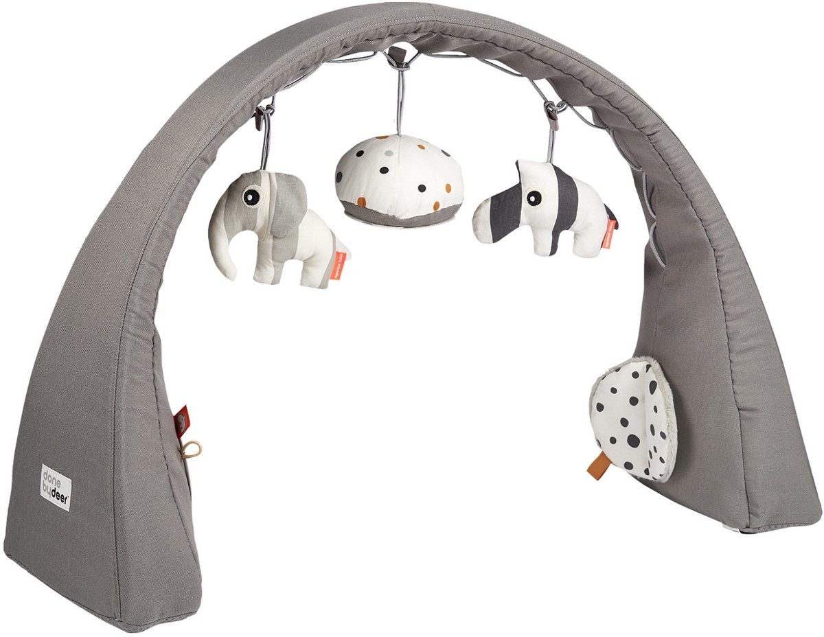 Done By Deer Baby Gym Grey