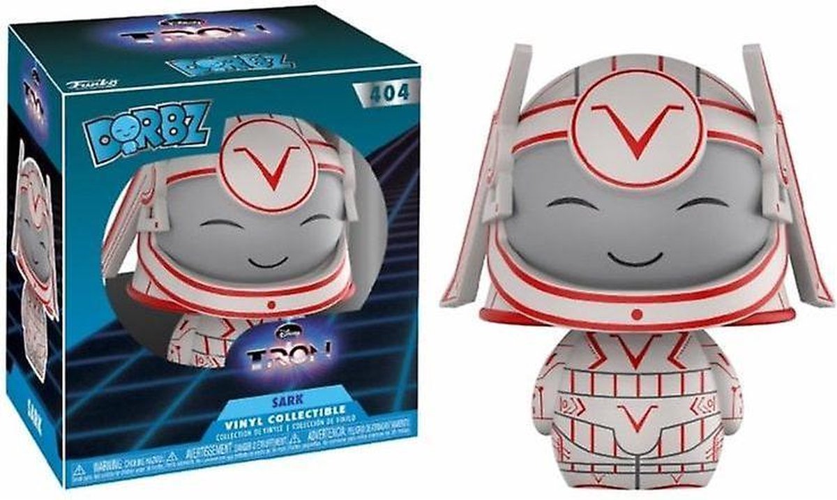 Dorbz Disney Tron 404 Sark vinyl Collectible