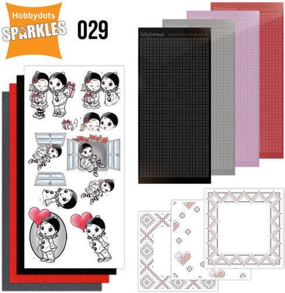 Hobbydots - Sparkles Set 29 - Petit Pierrot