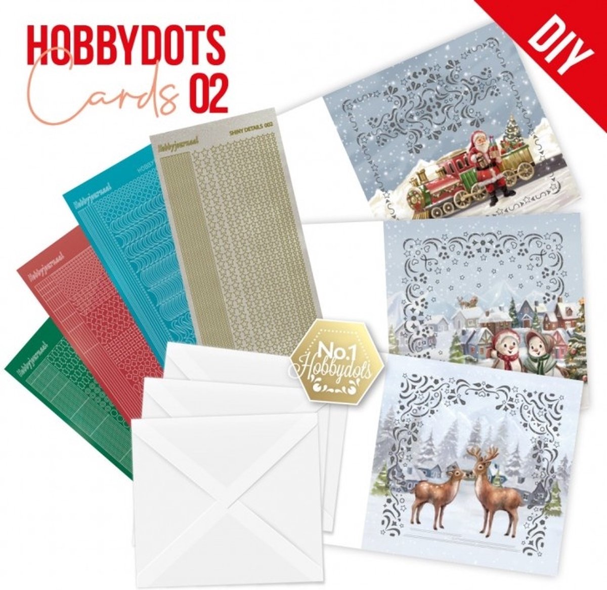 Dot And Do Cards - Snowy Christmas