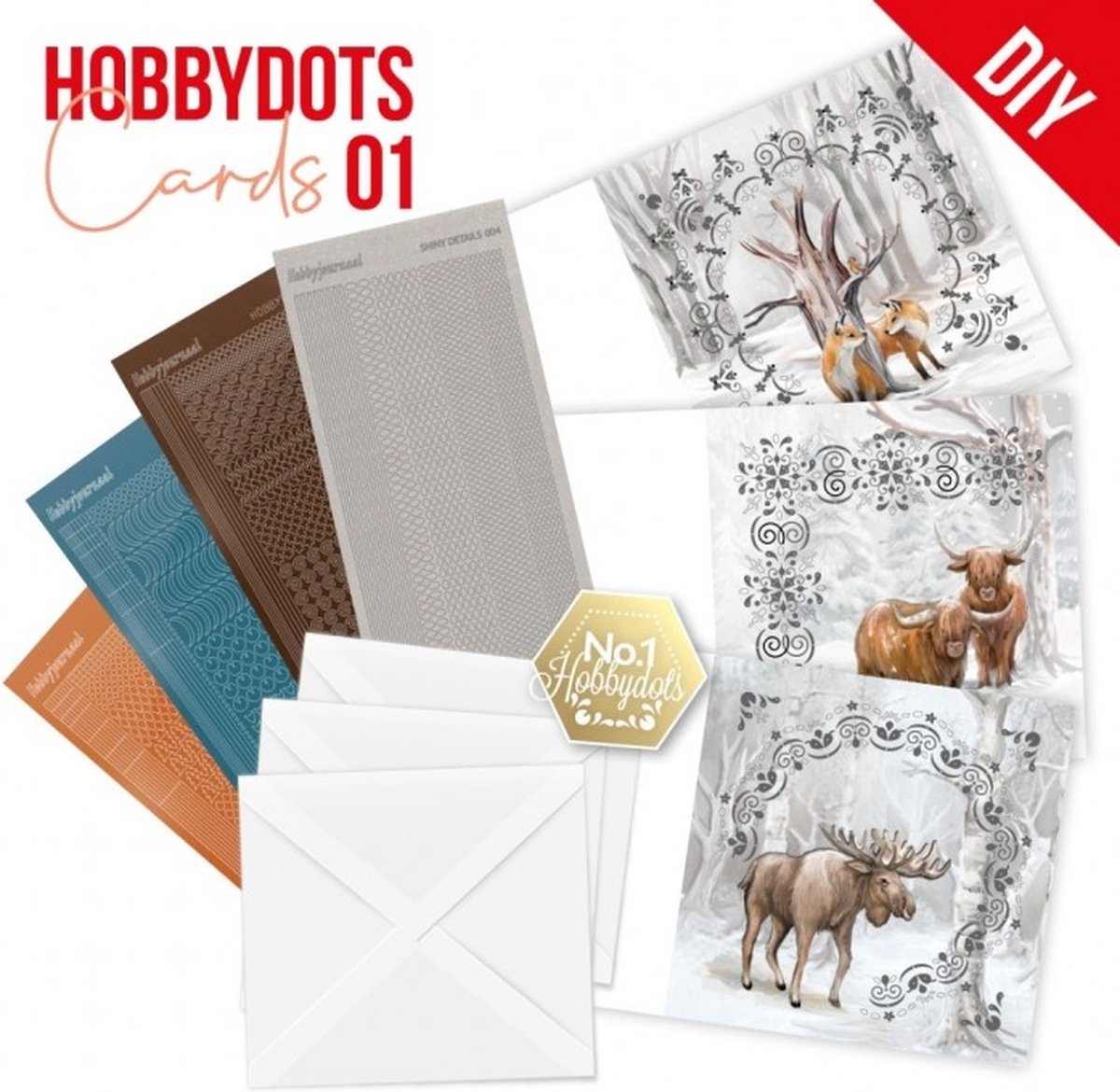 Dot and Do Cards 001- Sturdy Winter