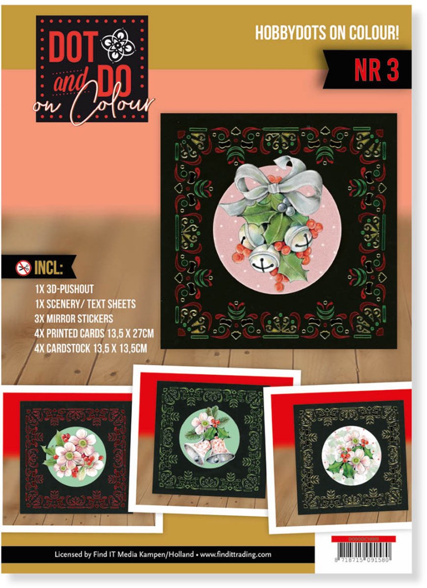 Dot and do on colour nummers 3 en 27 kerst