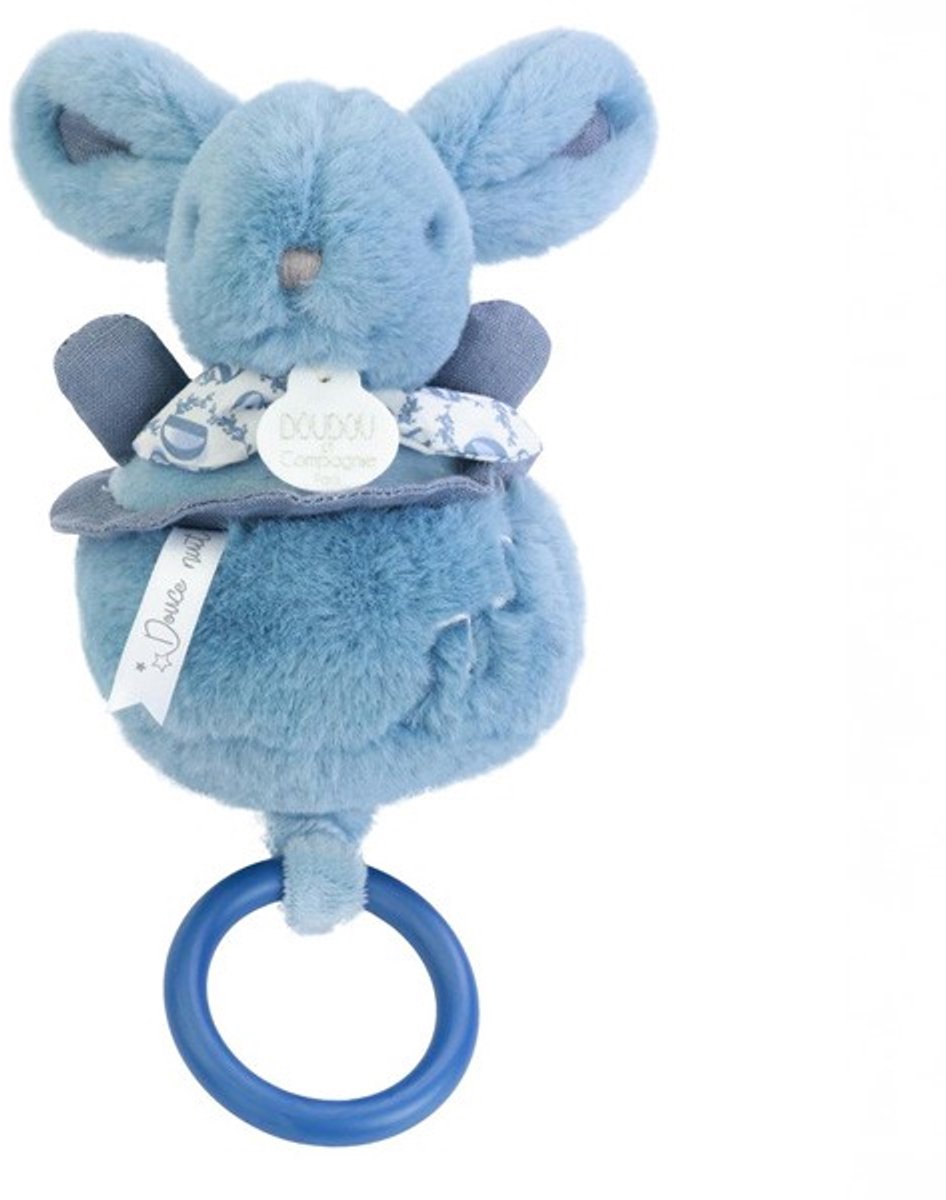 Lapin Doudou - Muzikale Knuffel Blauw