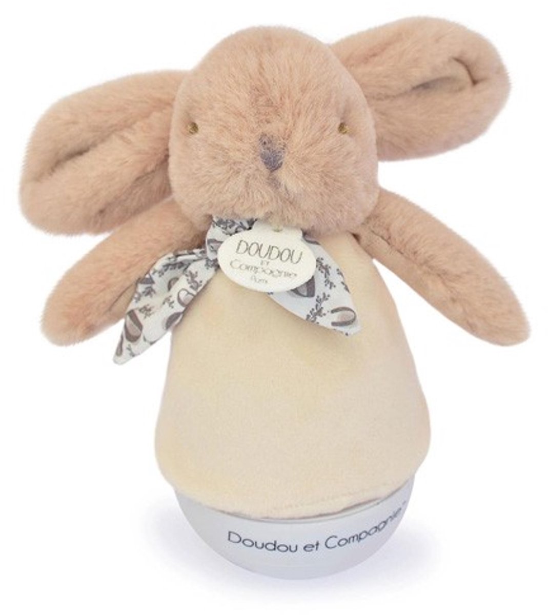 Lapin Doudou - Nachtlampje met Muziek Beige (16cm)