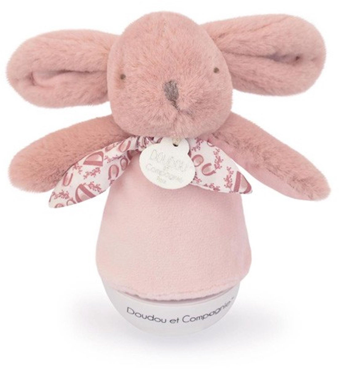Lapin Doudou - Nachtlampje met Muziek Roze (16cm)