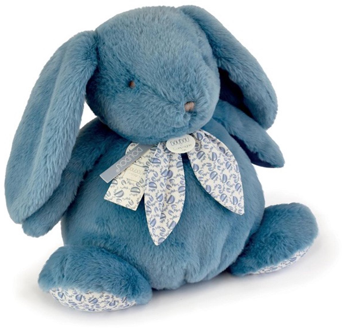 Lapin Doudou - Pluche Blauw (42cm)
