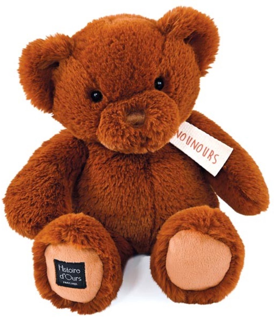 Pluche Beer - Le Nounours - Capuccino (28cm)