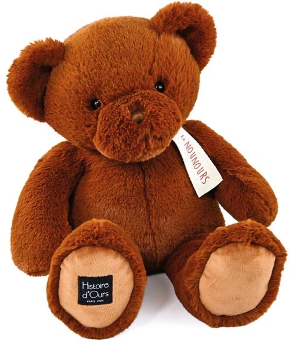 Pluche Beer - Le Nounours - Capuccino - 40cm