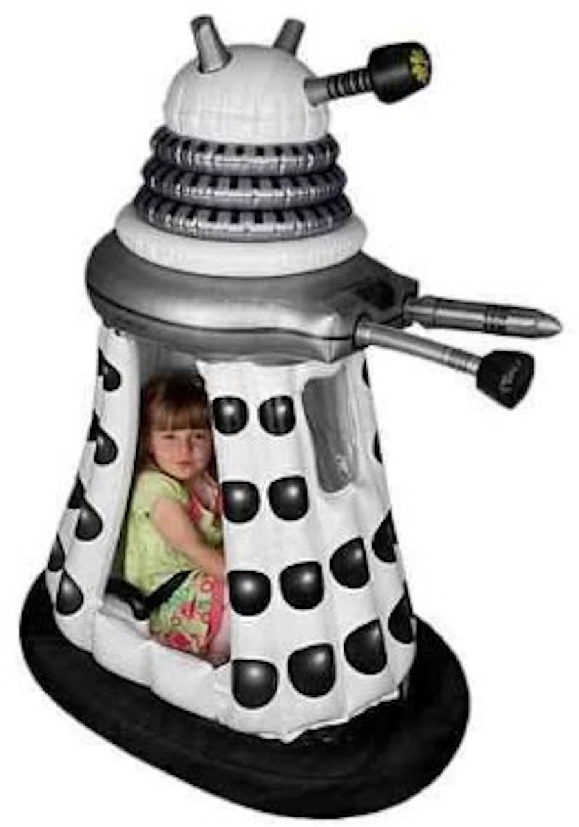Doctor Who 6V White Supreme Dalak. Accuvoertuig