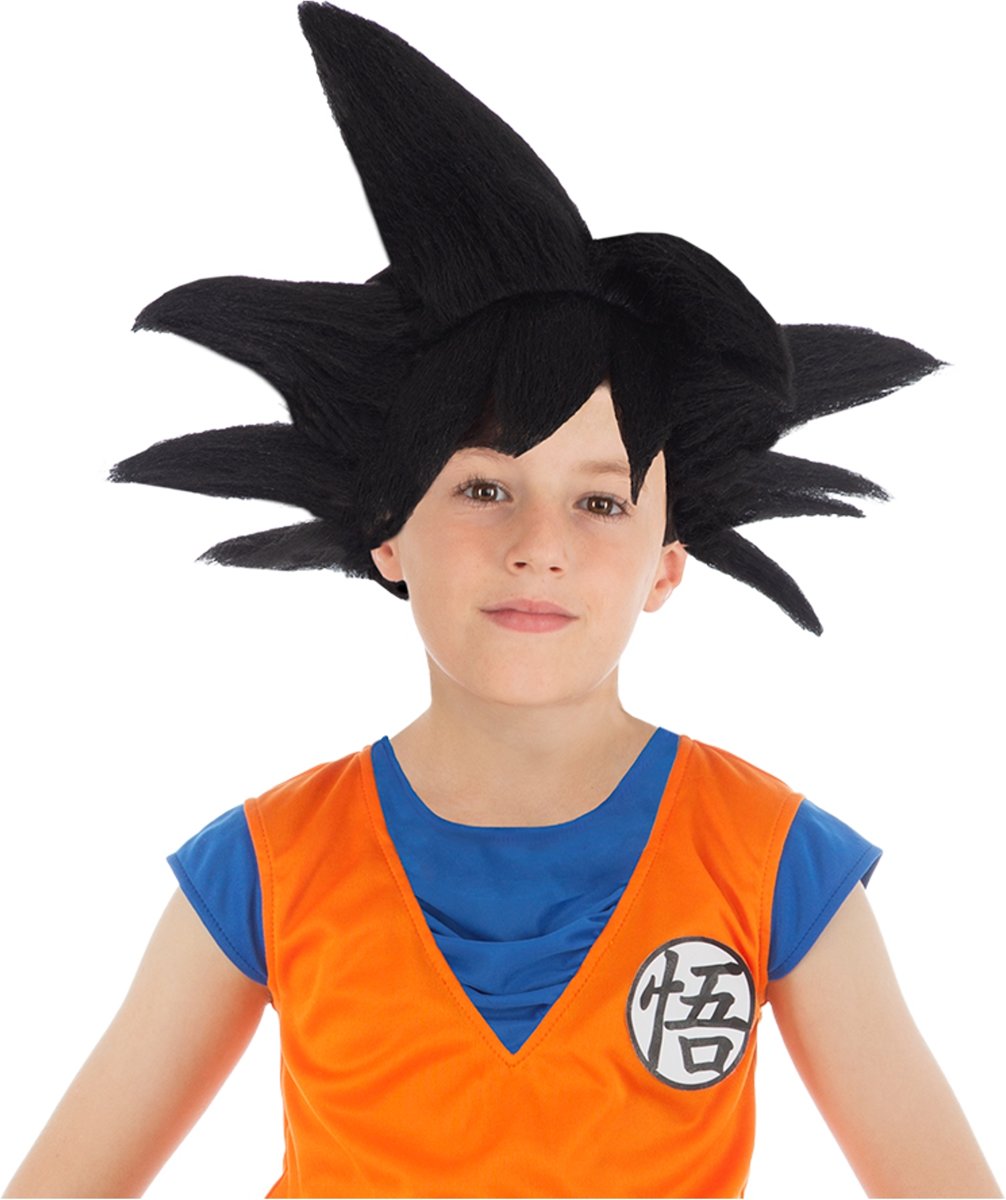 Dragon Ball Z™ Saiyan Goku pruik voor kinderen - Verkleedpruik