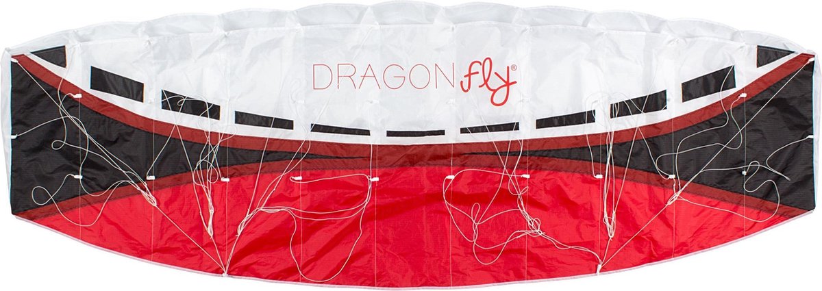 Dragon Fly Parachutevlieger - Santana 200 - Rood/Donkerrood/Zwart/Wit