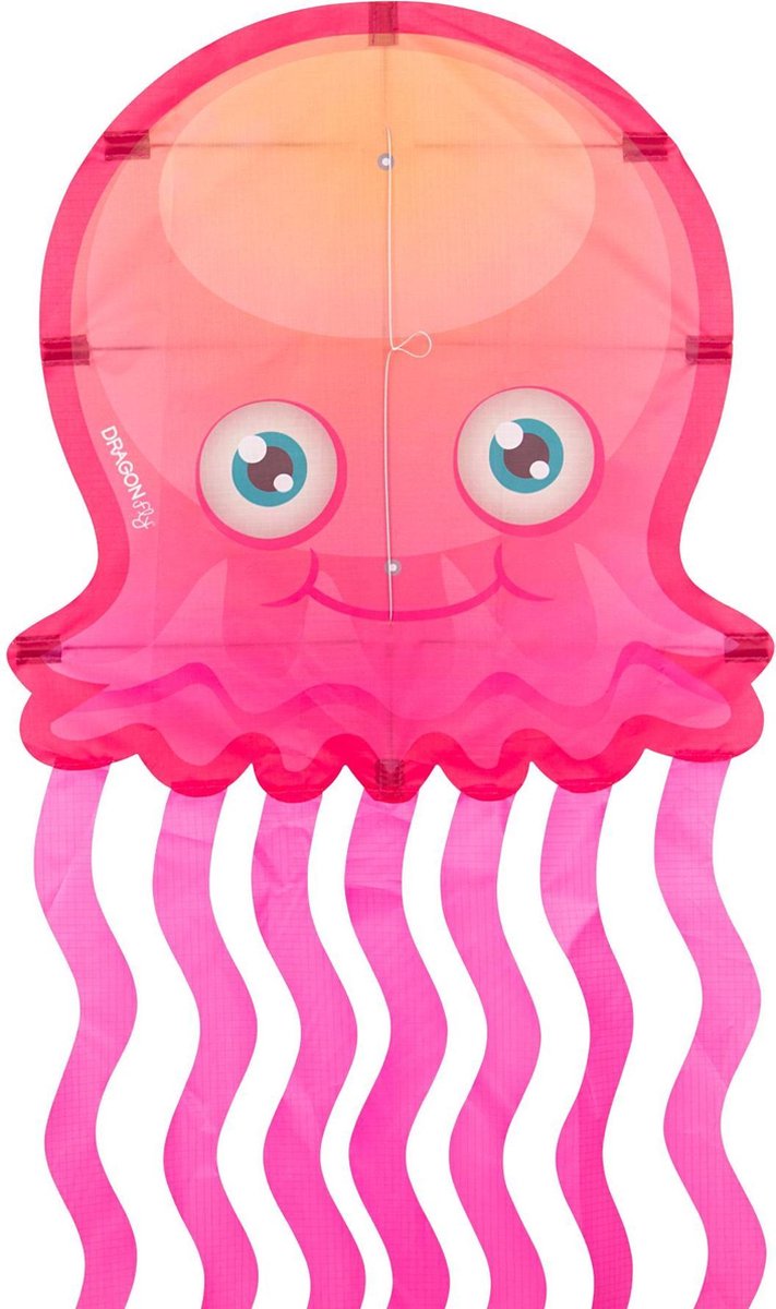 Dragon Fly Vlieger - Sea Animals - Roze