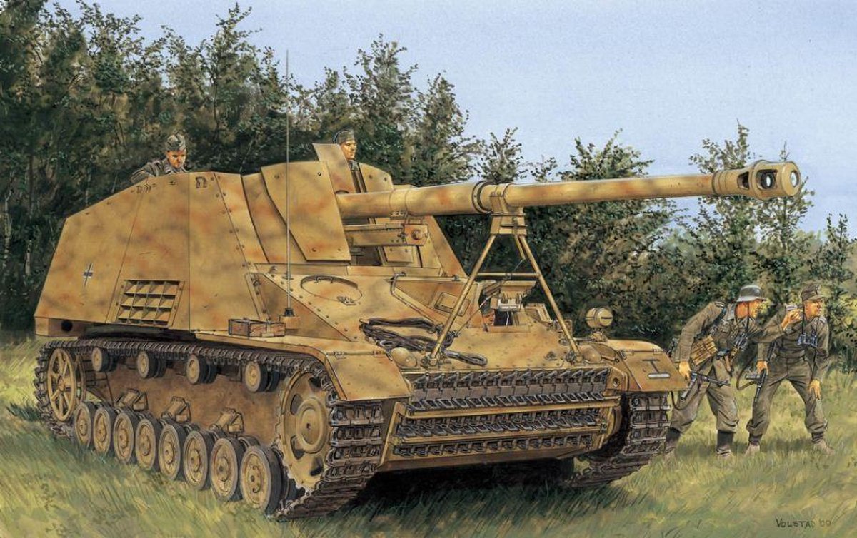 1:35 Dragon 6459 Sd.Kfz.164 Nashorn (4 in 1) Plastic kit