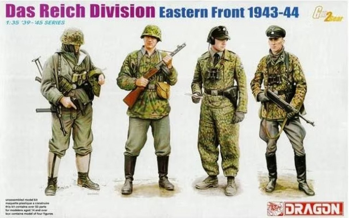 1:35 Dragon 6706 Das Reich Division - Eastern Front 1943-44 Plastic kit