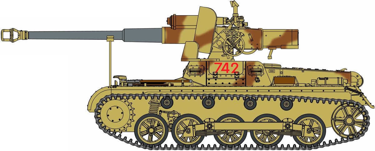 Dragon - Panzerjager I B Mit Stuk 40 L/48 Sk (Dra6781)