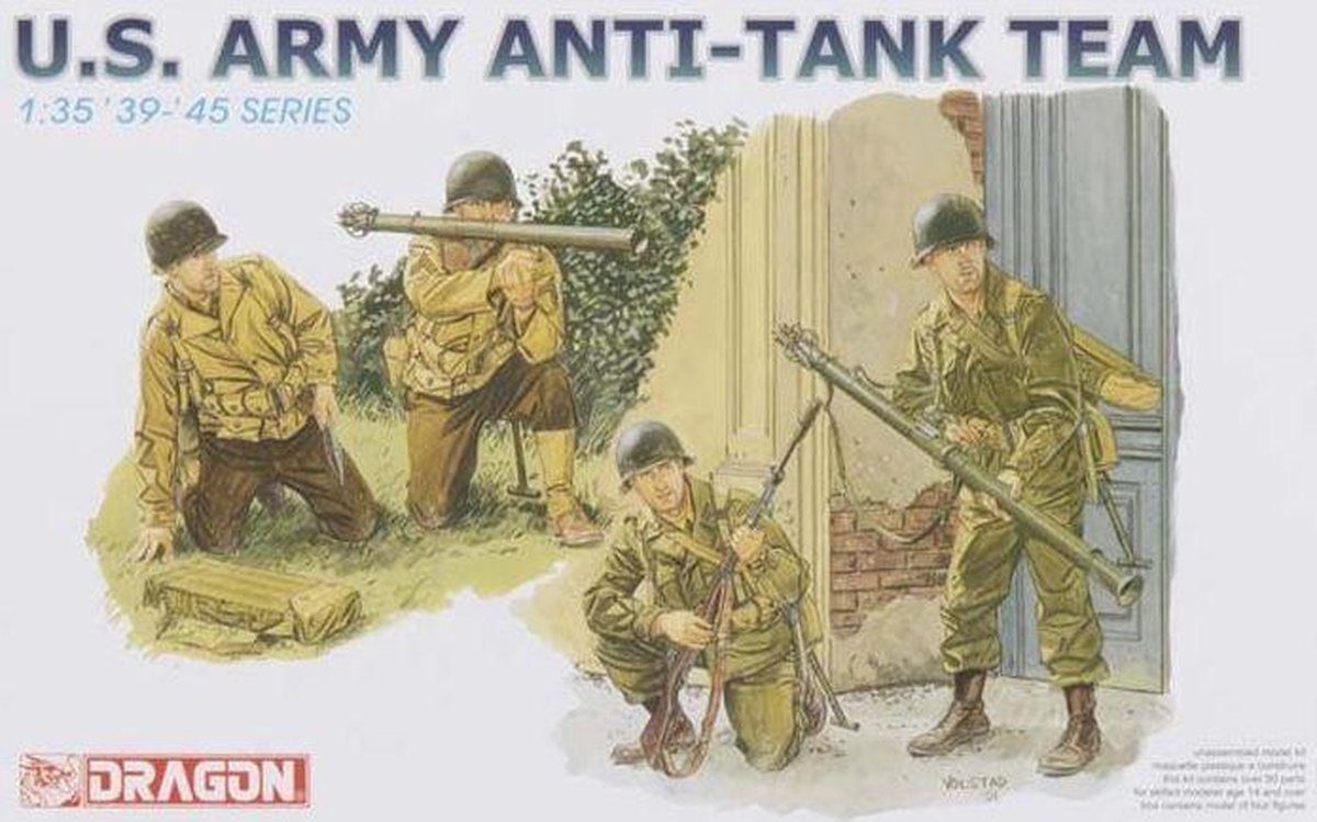 Dragon - U.s. Army Anti-tank Team (Dra6149)