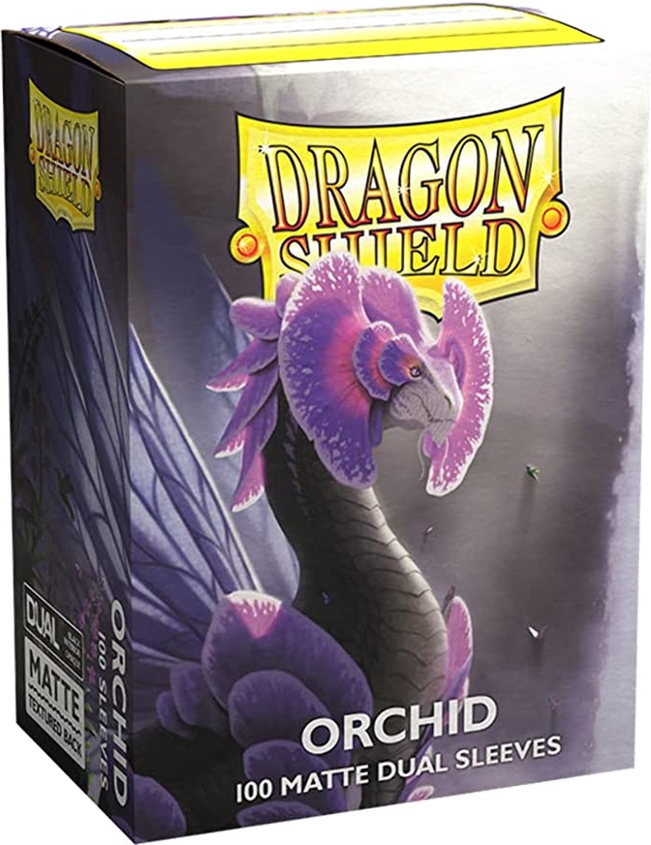 Dragon Shield Dual Matte Sleeves - Orchid Emme (100 Sleeves)