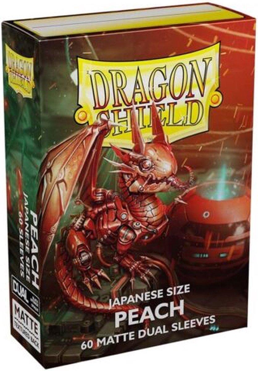 Dragonshield 60 box Japanese Peach Dual Matte