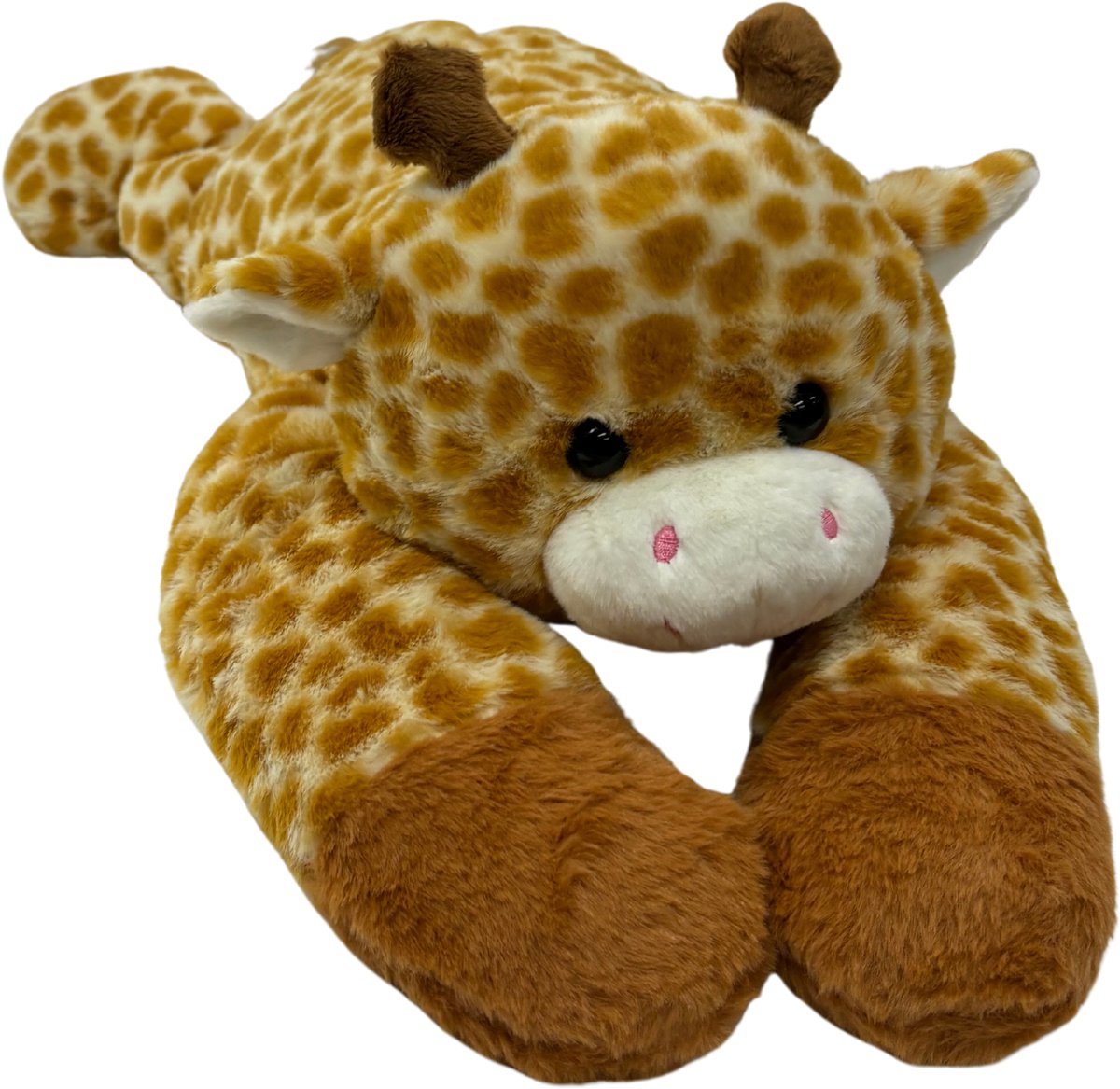DreamGoods Verzwaringsknuffel Giraffe - 1.8kg - 65cm - Verzwaarde Knuffel - Weighted Stuffed Animal - Anxiety Knuffel - Sensorisch Speelgoed - Zware Knuffel