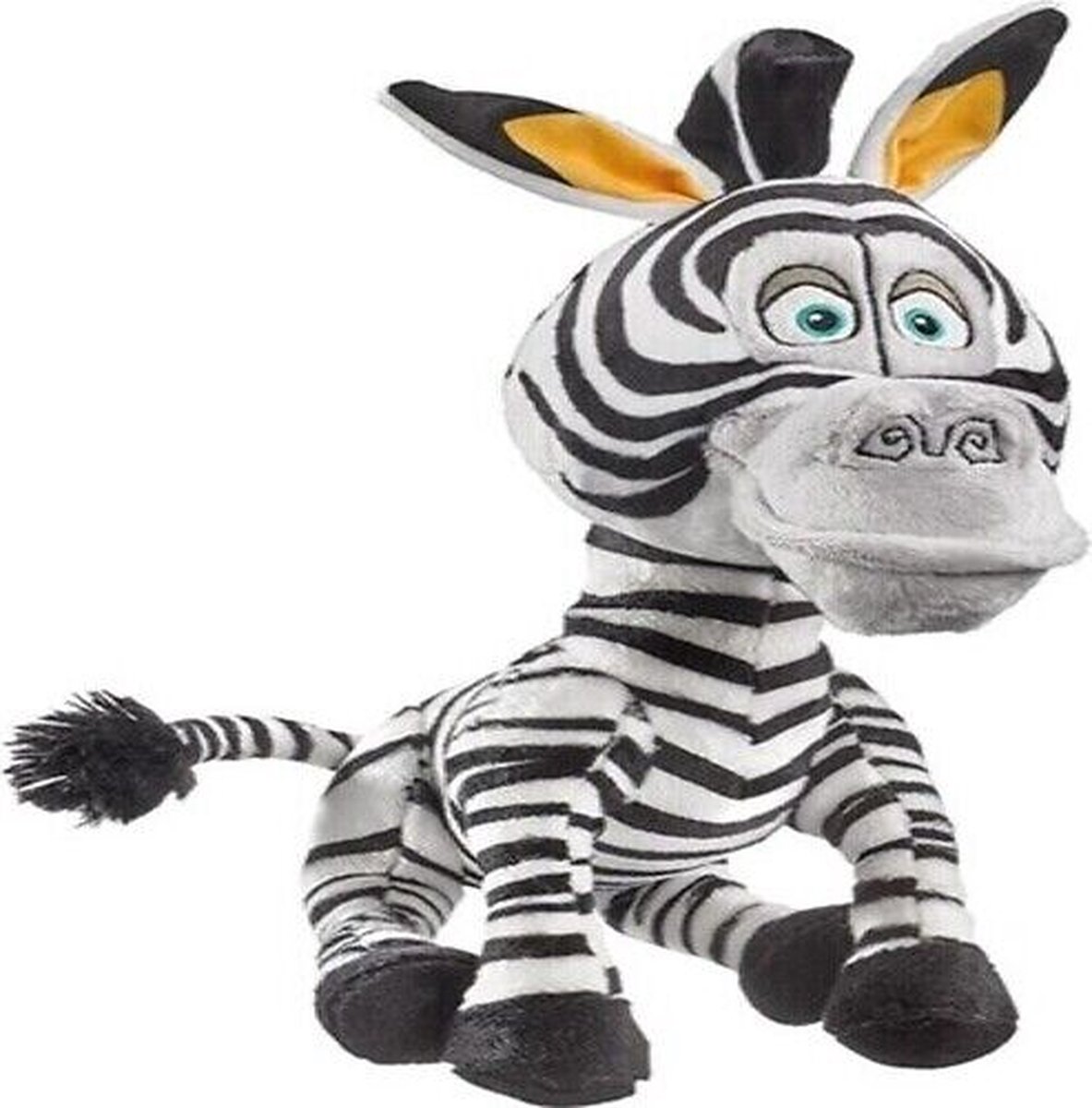 MADAGASCAR KUNGFU PANDA PLUCHE ZEBRA MARTY 25CM