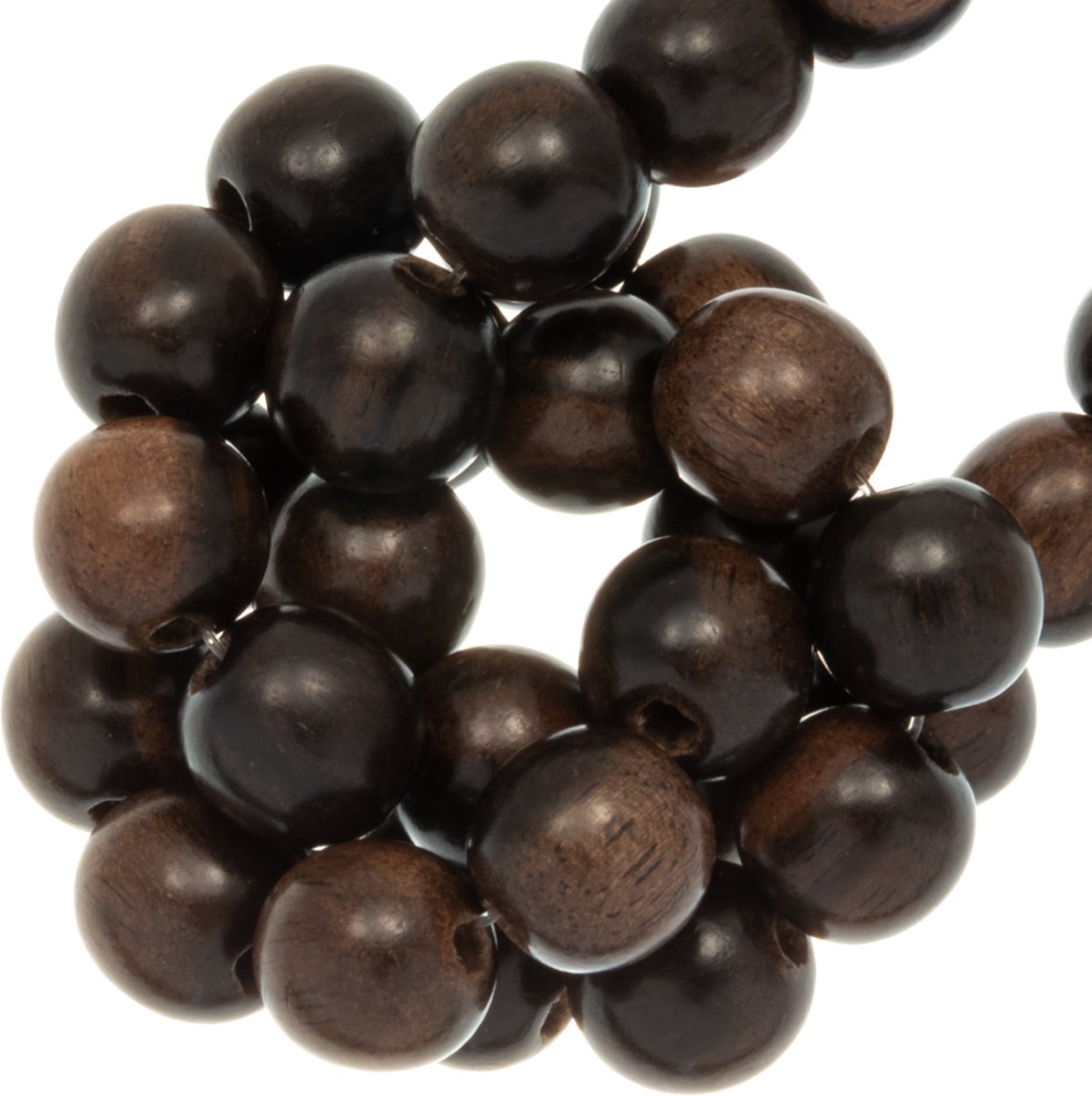 Houten Kralen (5 mm) Ebony (85 stuks)