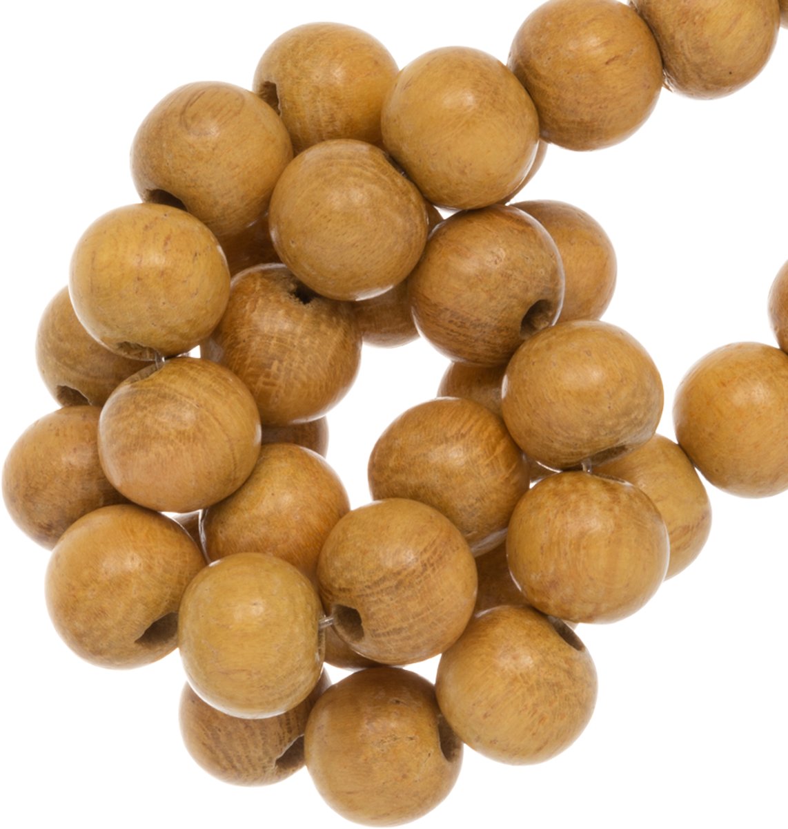 Houten Kralen (8 mm) Jackfruit (52 stuks)