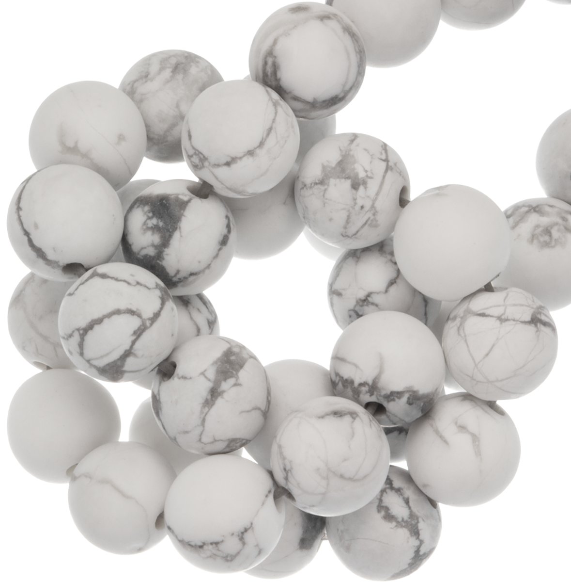 Howlite Kralen (4 mm) 85 Stuks