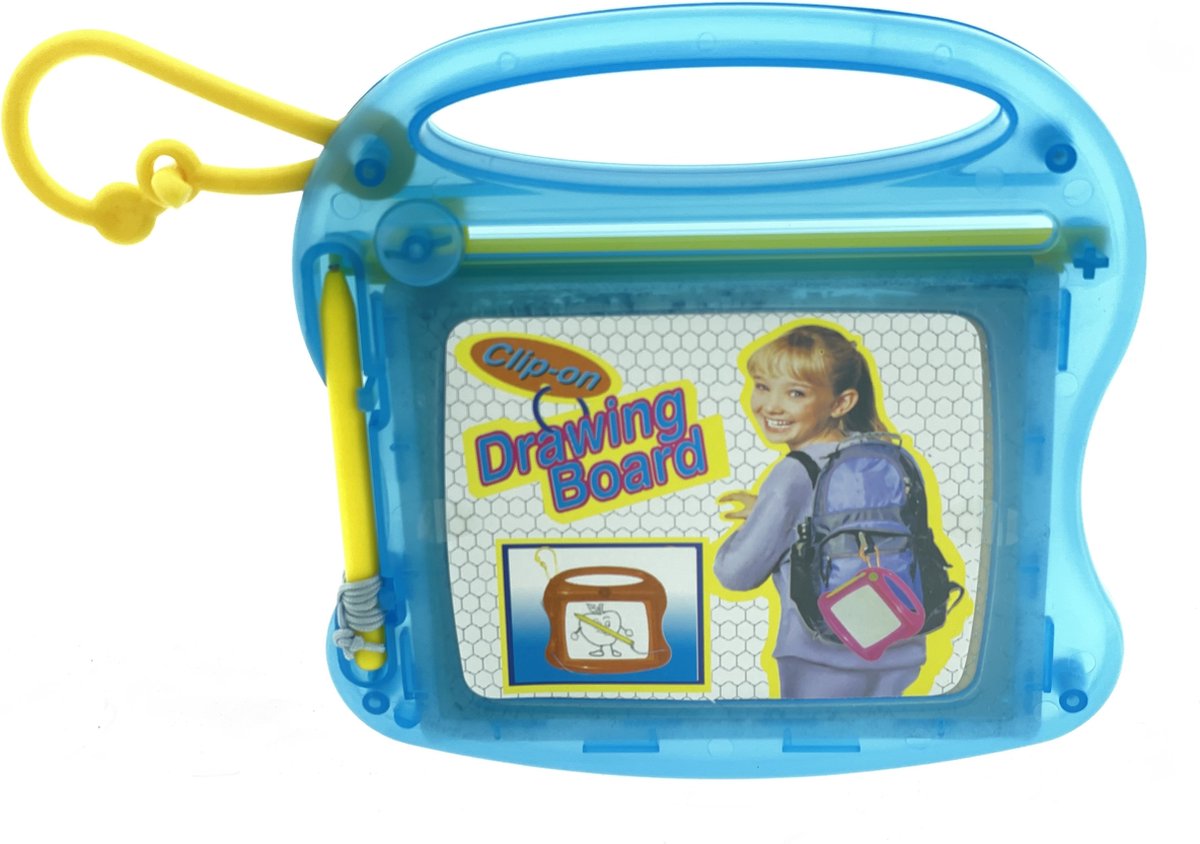 Drawing Board Clip-on Klem – Blauw - Tekenbordhouder