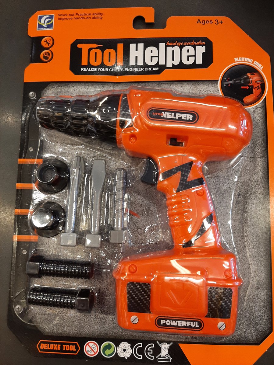 Boormachine  met schroeven