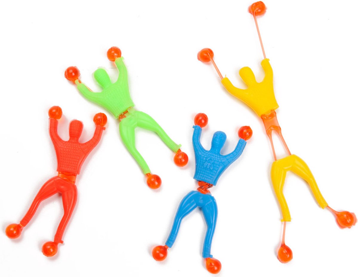 Duckiez Acrobaat Kleverige Raamklimmer - 48 stuks