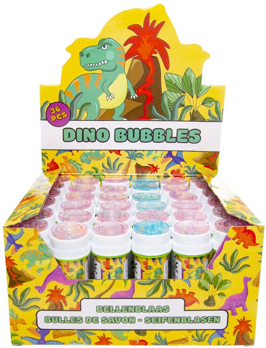 Duckiez Bellenblaas Dino 50Ml - 288 stuks (Bulk Deal)