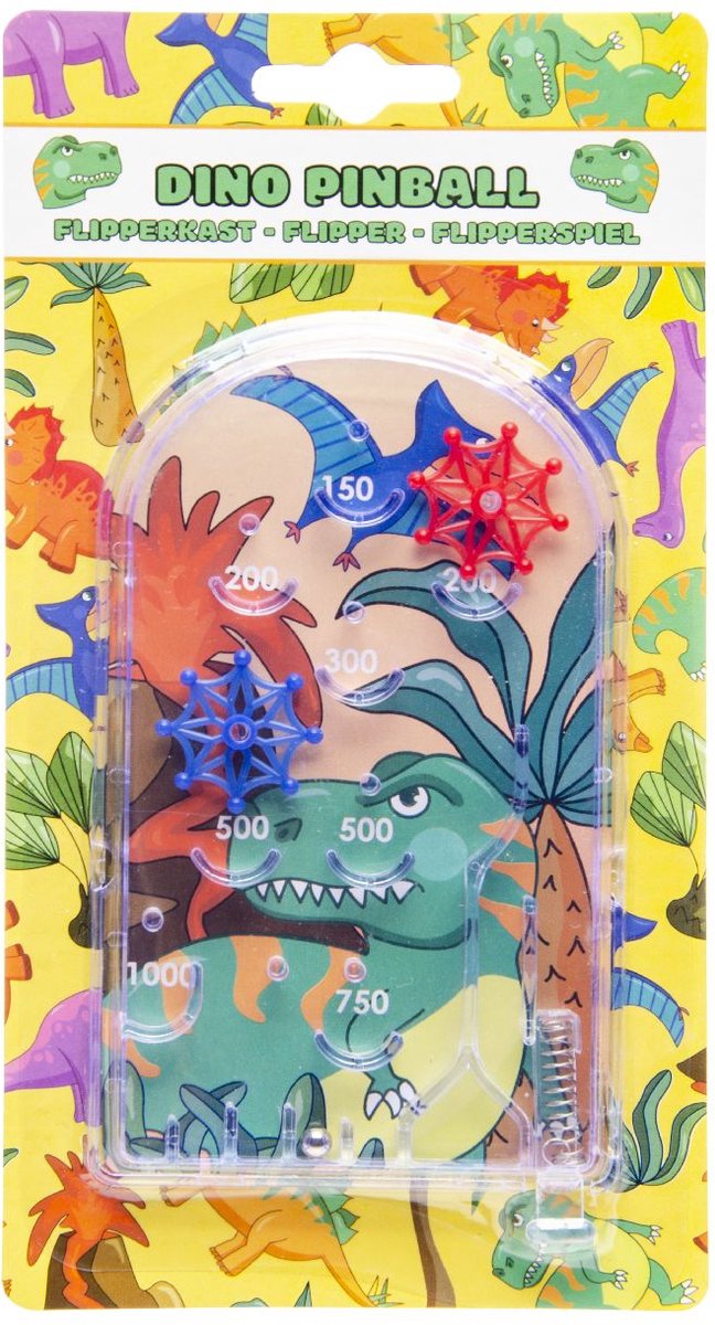 Duckiez Flipperspel Dino - 1 stuk