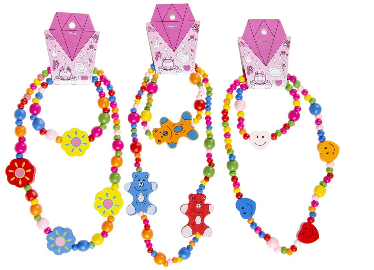 Duckiez Houten Armband En Ketting - 1 stuk