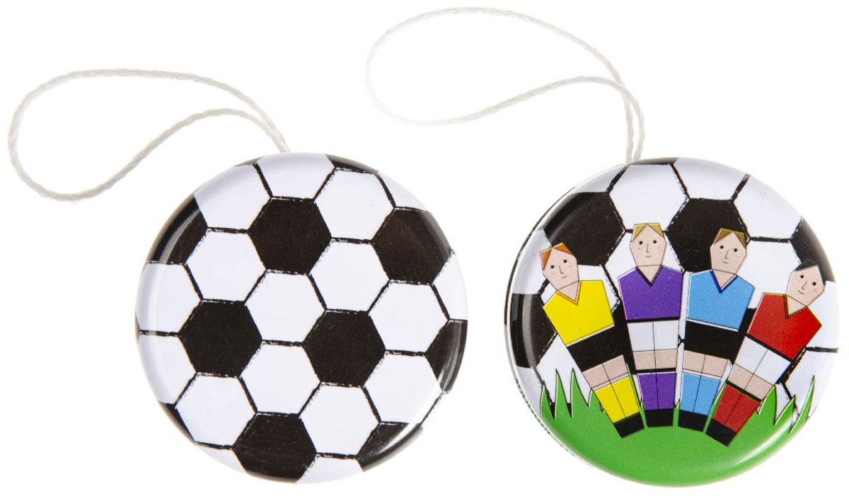 Duckiez Jojo Voetbal Metaal - 24 stuks