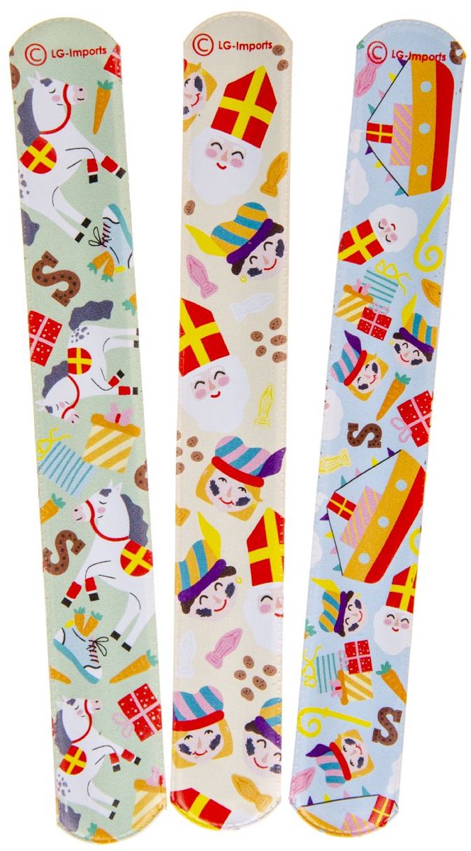 Duckiez Klaparmband Sinterklaas - 2160 stuks (Bulk Deal)