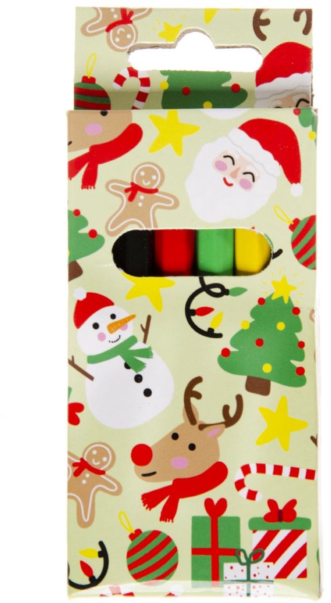 Duckiez Kleurpotloodjes Kerstmis 6st. - 960 stuks (Bulk Deal)