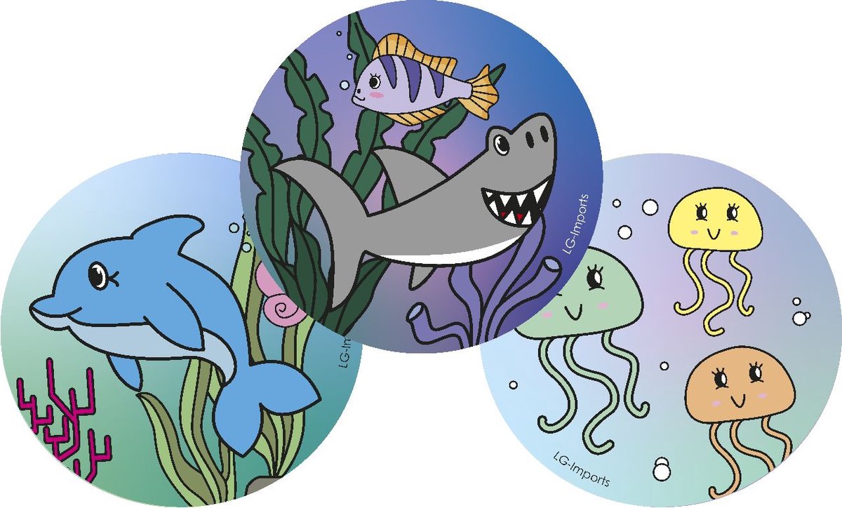 Duckiez Notitieboekje Zeedieren - 48 stuks