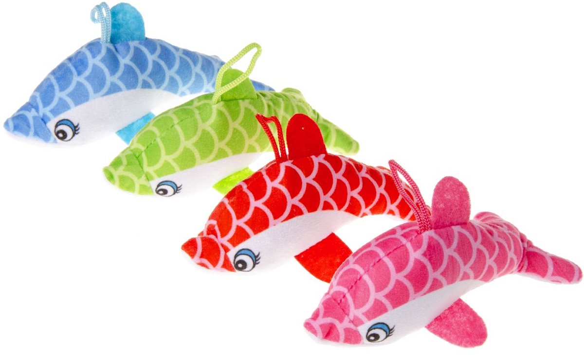 Duckiez Pluche Dolfijn Schubben - 36 stuks