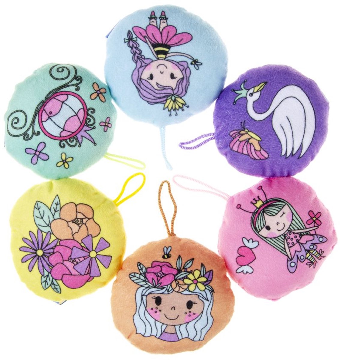 Duckiez Pluche Prinses - 48 stuks
