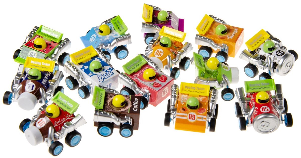 Duckiez Pullback Raceauto - 1 stuk