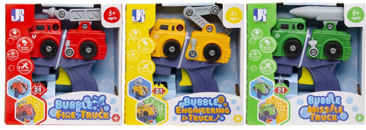 Duckiez Voertuig Frictie Bellenblaas - 1 stuk