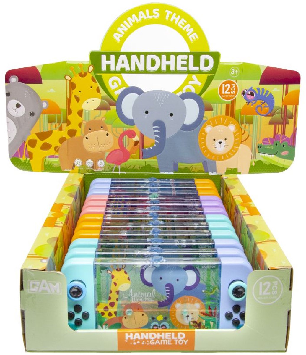 Duckiez Waterspelletje Wilde Dieren - 12 stuks