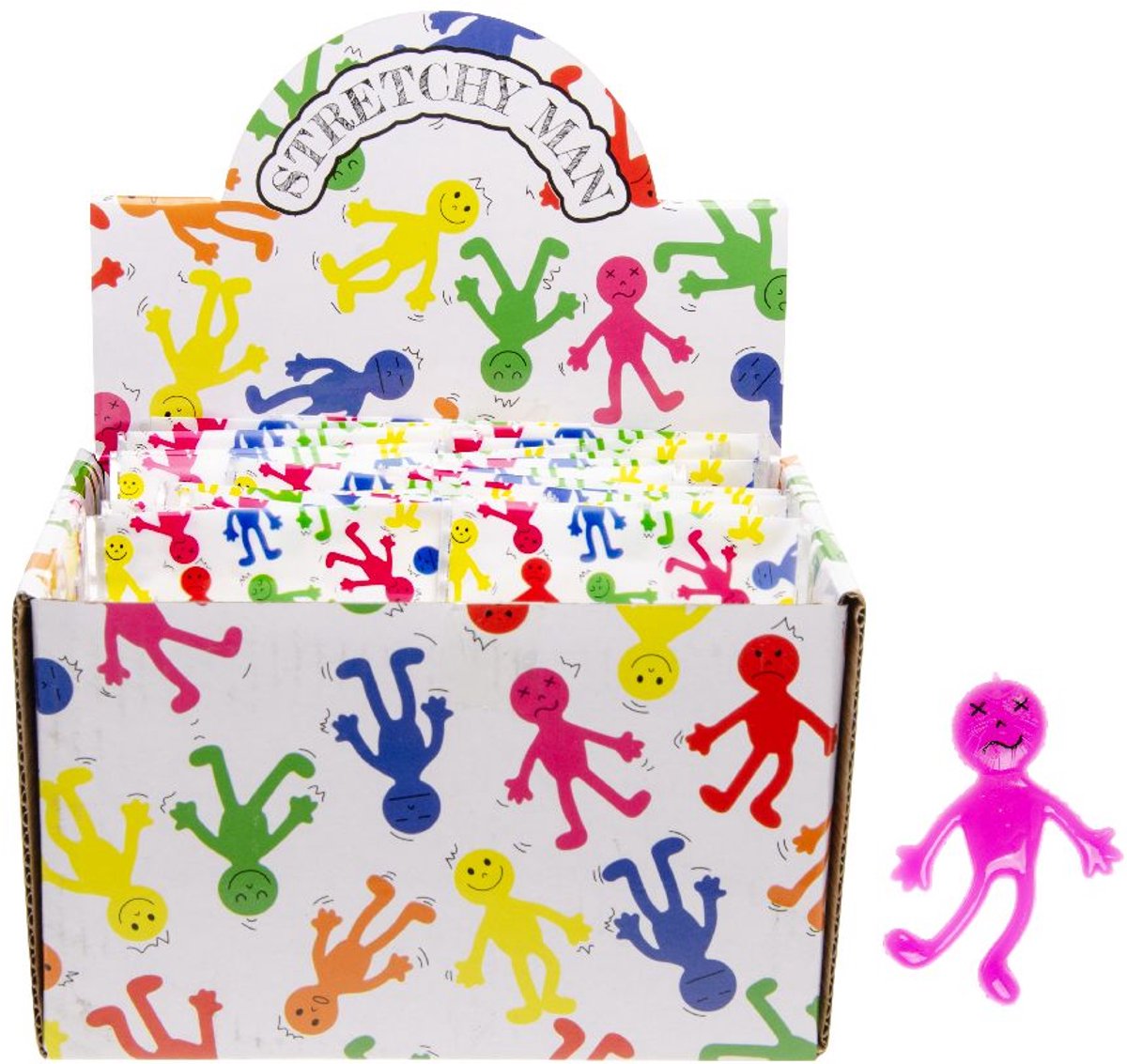   stretchy Smile Face Figure M - 36 stuks