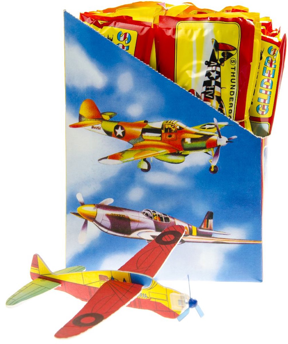 Duckiez styrofoam Vliegtuigje - 1152 stuks (Bulk Deal)