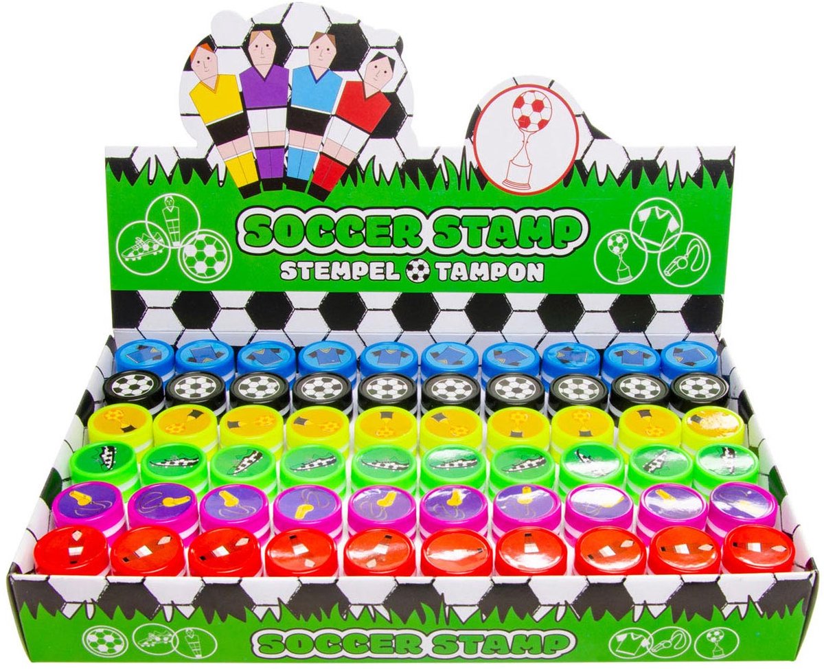 Voetbal Stempels, 60st..