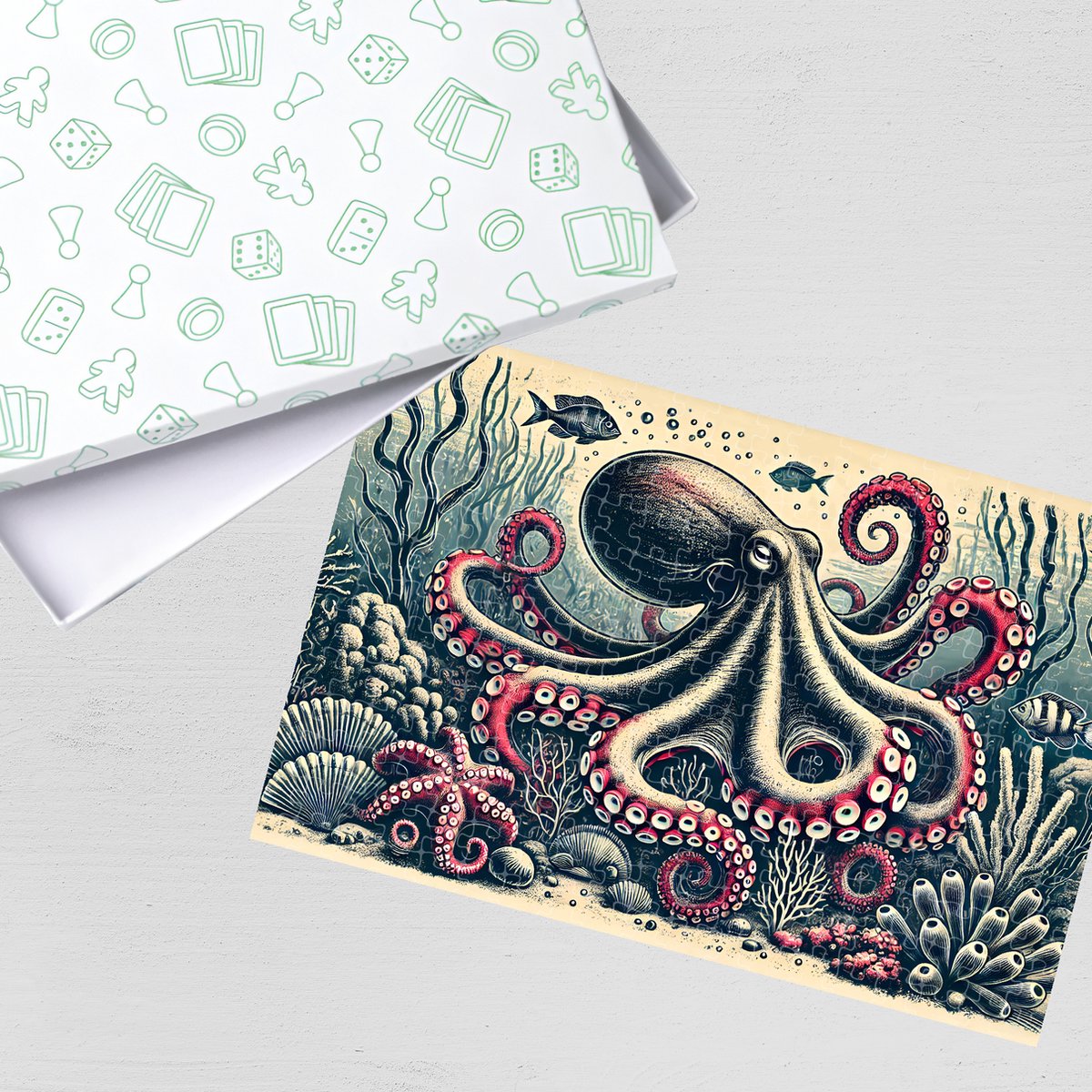 PUZZEL OCTOPUS (1000 stukjes)