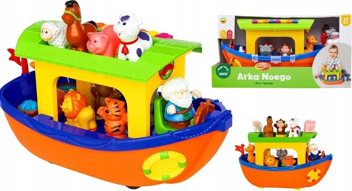 Dumel Ark van Noach Interactieve Boot met Dierengeluiden & Muziek (12m+)